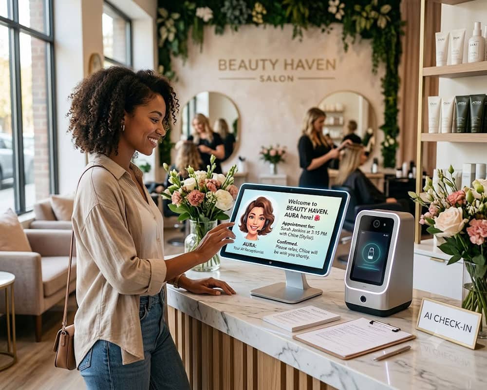 AI Receptionist for Beauty Salons