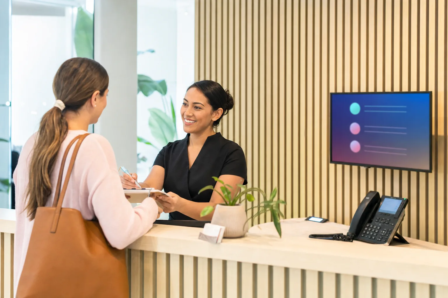 What is an AI virtual receptionist?